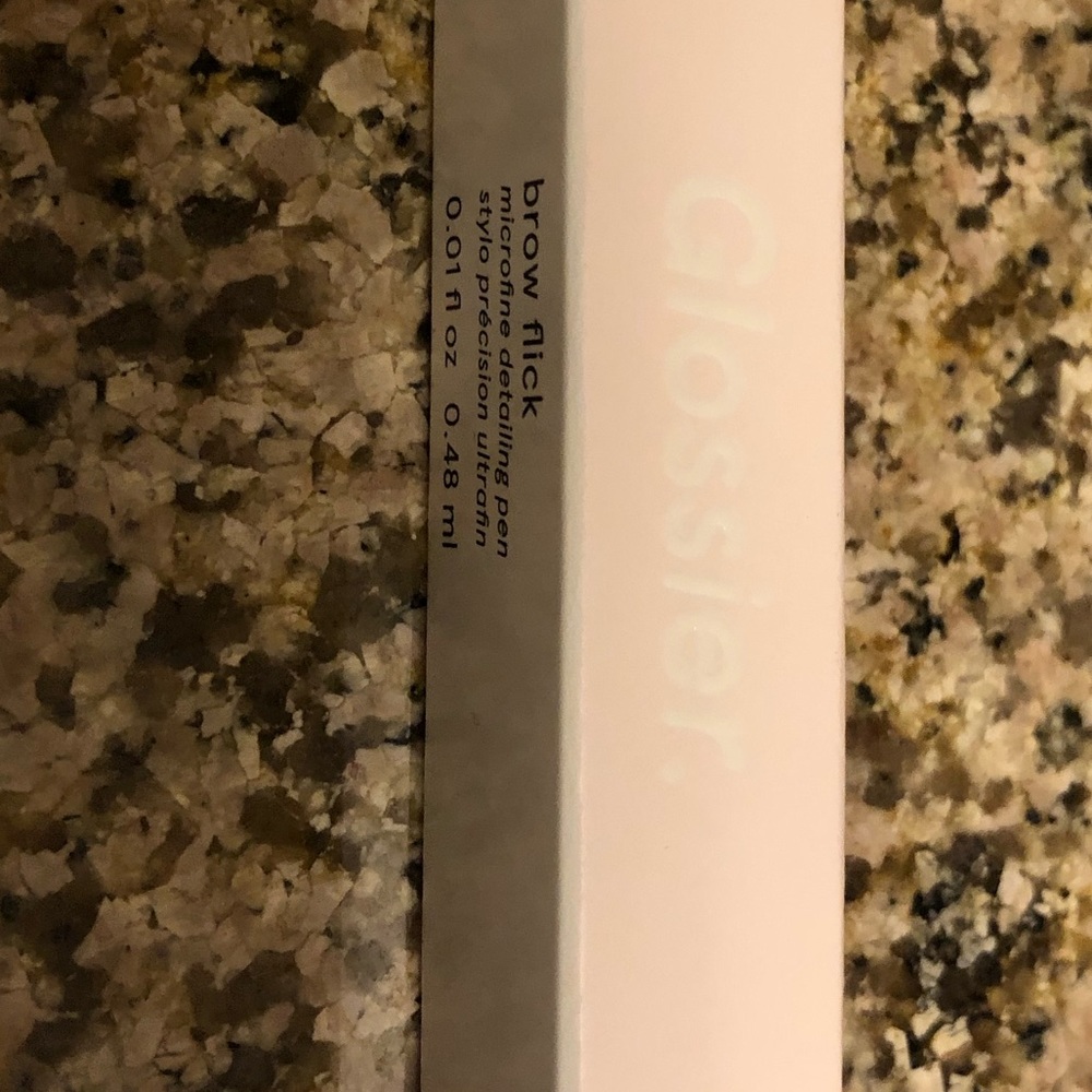 Glossier Brow Flick in Blonde.
